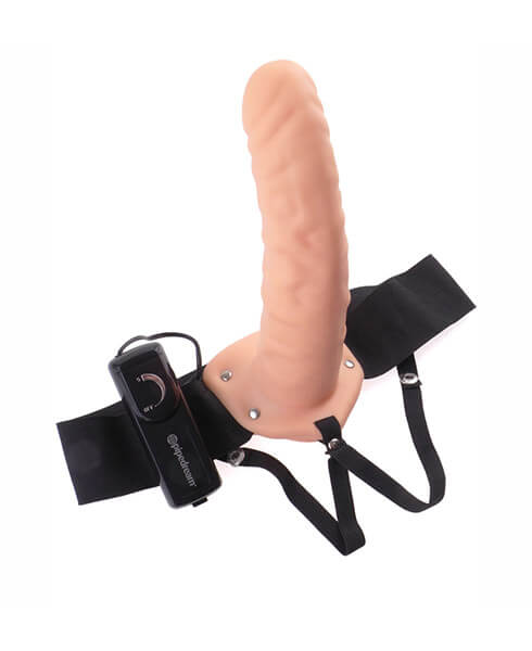 Vibrators met harnas