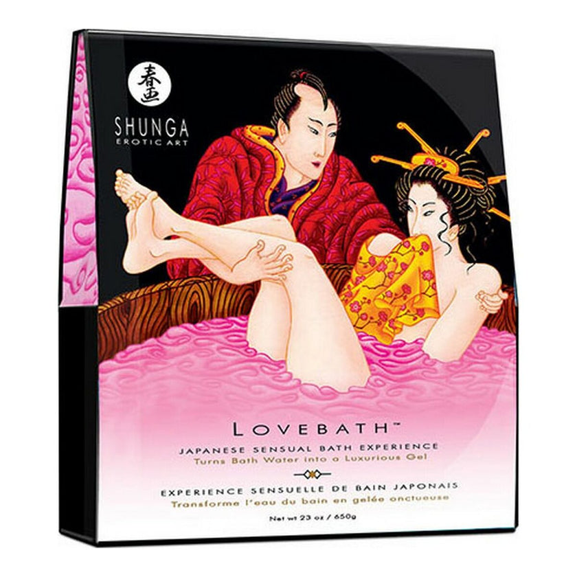 Liefdesbad Drakenfruit Lovebath Shunga luxurious bath experience with dragon fruit essence.