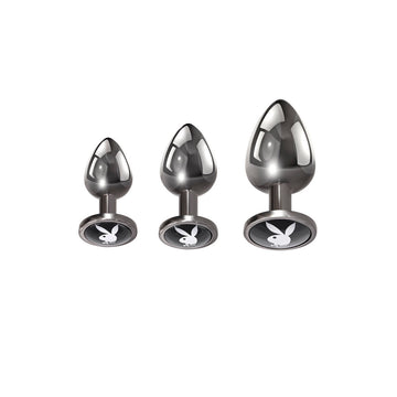 Anale Plug Playboy Playboy Zilverkleurig