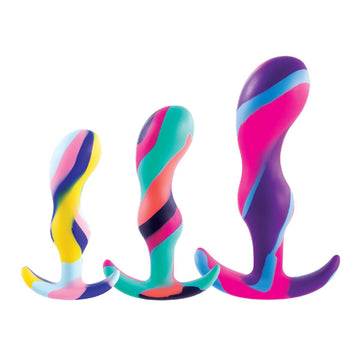 Anale Plug NMC Multicolour (8,9 cm) (12,7 cm) (10,1 cm)