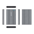 Externe Doos Aisens ASE-2526GR Grijs 2,5"