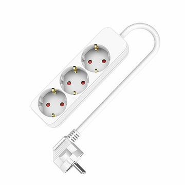 3-voudige Stekkerdoos zonder Schakelaar TM Electron (1,5 m)